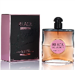 Black Addiction women's fragrance bottle and box