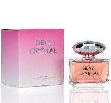 New Crystal women's fragrance bottle and box